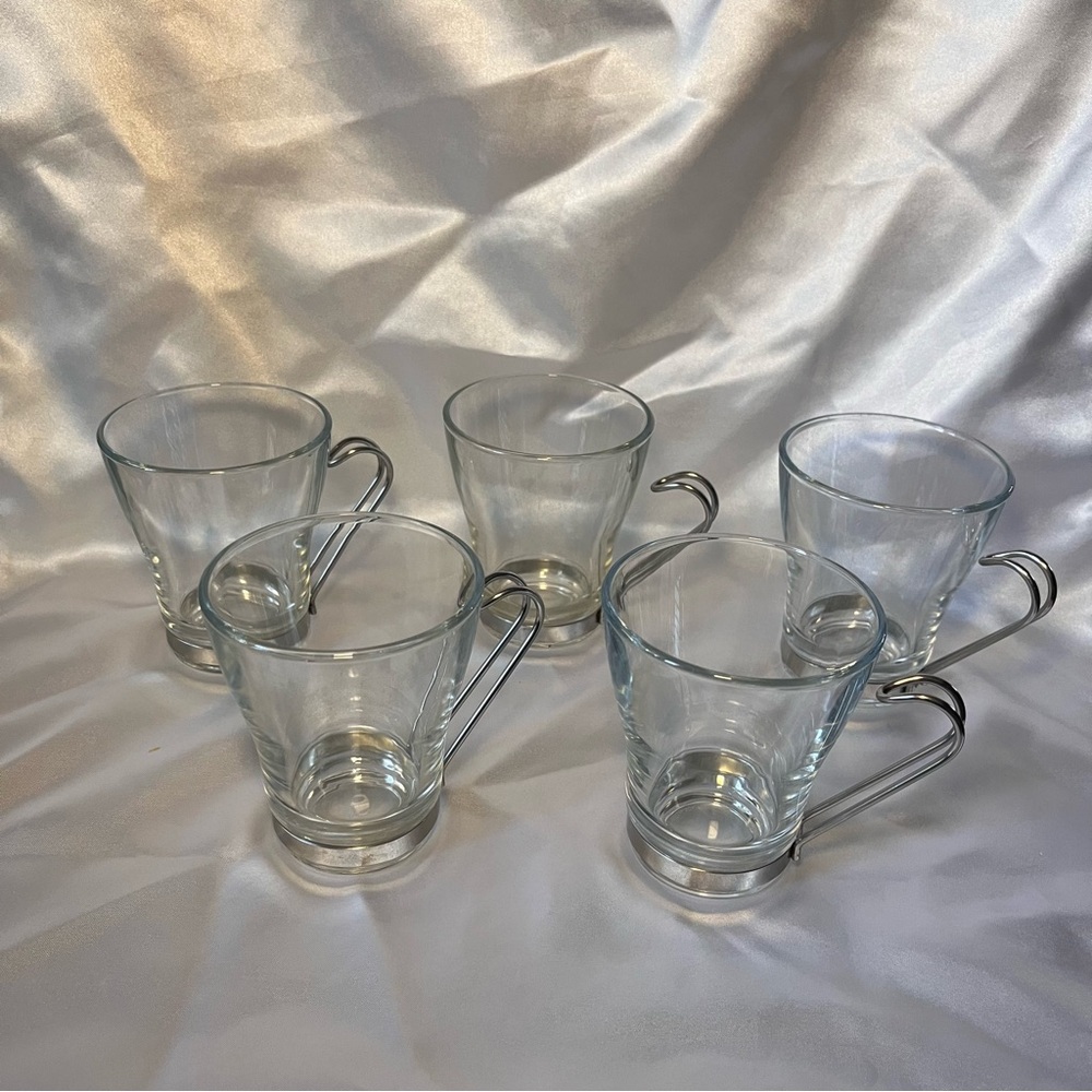 Vintage: Bormioli Rocco Oslo • MCM Cappuccino Cups‎